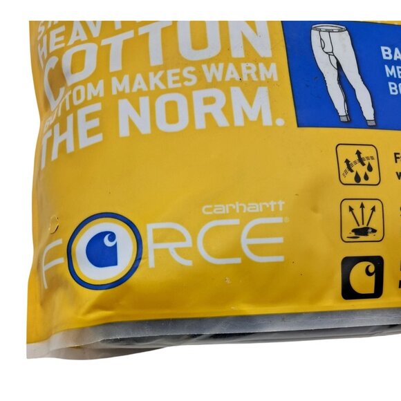 Carhartt Thermal Bottoms Mens Size 3XL Base Force Cotton Super-Cold Weather Heav - Picture 4 of 7